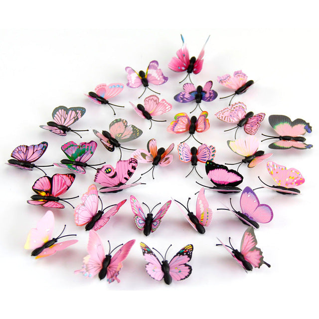 3D Butterfly Wall Sticker Room Decor Decal