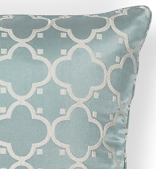 20" x 20" Polyester Light Blue Pillow